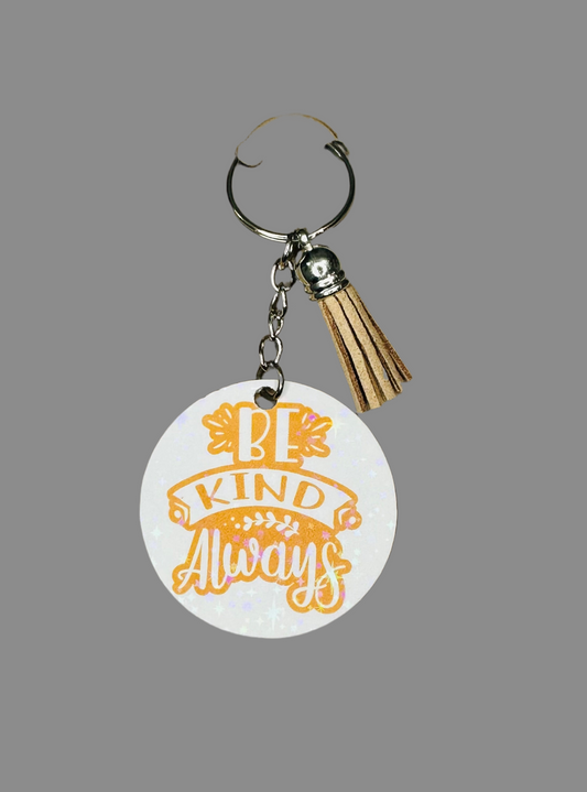 Be kind always keychain